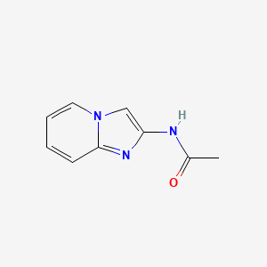 molecular formula C9H9N3O B13021488 N-(imidazo[1,2-a]pyridin-2-yl)acetamide CAS No. 38922-76-8