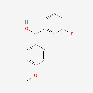 (3-Fluorophenyl)(4-methoxyphenyl)methanol