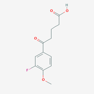 5-(3-Fluoro-4-methoxyphenyl)-5-oxovaleric acid