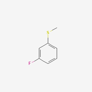 molecular formula C7H7FS B1302174 3-Fluorothioanisole CAS No. 658-28-6