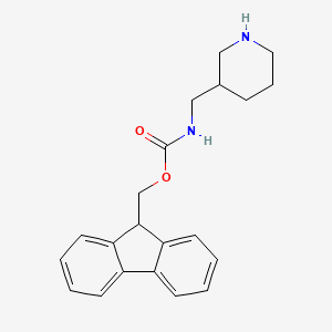 (9H-Fluoren-9-yl)methyl (piperidin-3-ylmethyl)carbamate