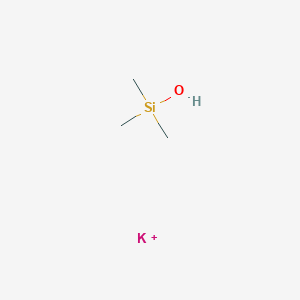 molecular formula C3H10KOSi B130218 Potassium trimethylsilanolate CAS No. 10519-96-7