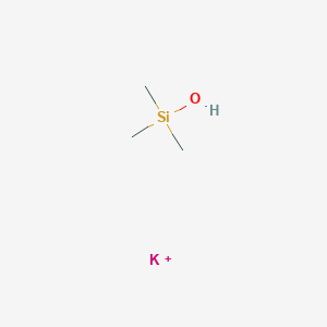 molecular formula C3H10KOSi+ B130218 Potassium trimethylsilanolate CAS No. 10519-96-7