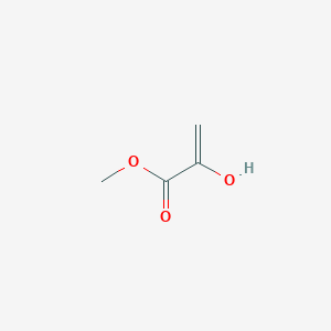 molecular formula C4H6O3 B13021855 Methyl 2-hydroxyacrylate 
