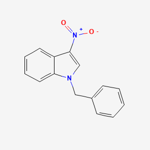 molecular formula C15H12N2O2 B13021939 1-Benzyl-3-nitro-1H-indole 