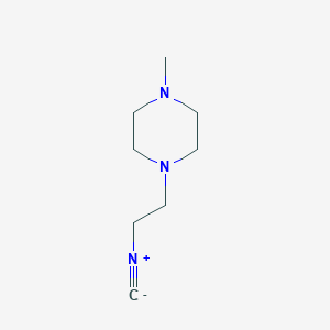 1-(2-Isocyano-ethyl)-4-methyl-piperazine
