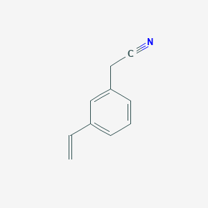 molecular formula C10H9N B013022 2-(3-Ethenylphenyl)acetonitrile CAS No. 110013-89-3