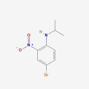 molecular formula C9H11BrN2O2 B1302201 N-Isopropyl 4-bromo-2-nitroaniline CAS No. 683274-50-2