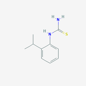 molecular formula C10H14N2S B1302202 1-(2-Isopropylphenyl)-2-thiourea CAS No. 25343-32-2