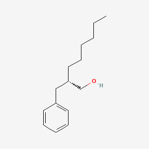 molecular formula C15H24O B13022034 (S)-2-Benzyloctan-1-ol 