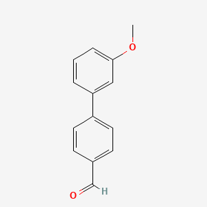 molecular formula C14H12O2 B1302207 4-(3-Methoxyphenyl)benzaldehyde CAS No. 209863-09-2
