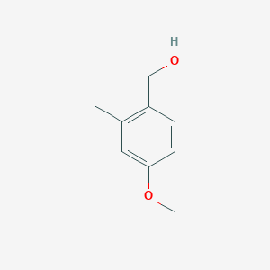 molecular formula C9H12O2 B1302212 4-Methoxy-2-methylbenzyl alcohol CAS No. 52289-55-1