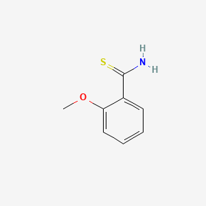 molecular formula C8H9NOS B1302225 2-Methoxythiobenzamide CAS No. 42590-97-6