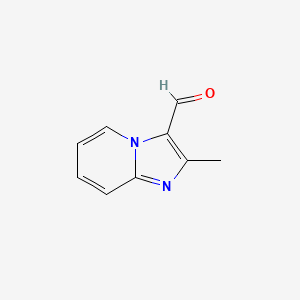 molecular formula C9H8N2O B1302238 2-Methylimidazo[1,2-a]pyridine-3-carbaldehyde CAS No. 30384-93-1