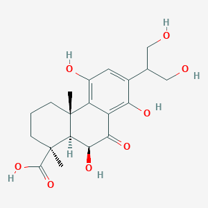 molecular formula C20H26O8 B13022383 BauchampineA 