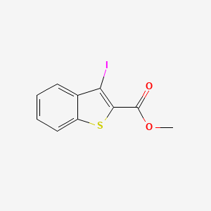 molecular formula C10H7IO2S B1302239 Methyl 3-iodobenzo[b]thiophene-2-carboxylate CAS No. 683274-54-6