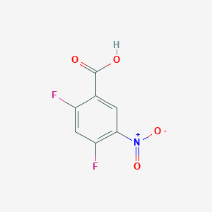 B130224 2,4-Difluoro-5-nitrobenzoic acid CAS No. 153775-33-8