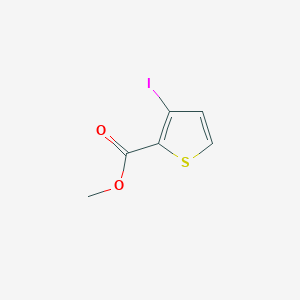 molecular formula C6H5IO2S B1302240 Methyl 3-iodothiophene-2-carboxylate CAS No. 62353-77-9