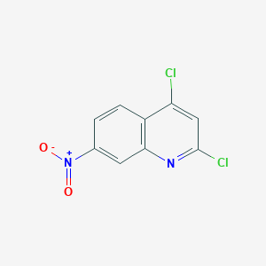 molecular formula C9H4Cl2N2O2 B13022407 2,4-Dichloro-7-nitroquinoline 