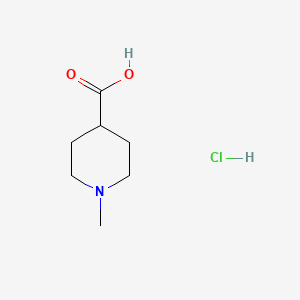 molecular formula C7H14ClNO2 B1302249 1-methylpiperidine-4-carboxylic Acid Hydrochloride CAS No. 71985-80-3