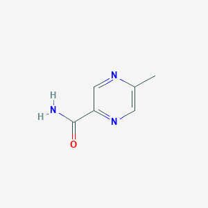 molecular formula C6H7N3O B1302251 5-Methylpyrazine-2-carboxamide CAS No. 5521-57-3