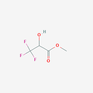 molecular formula C4H5F3O3 B1302253 Methyl 3,3,3-trifluoro-DL-lactate CAS No. 93496-85-6