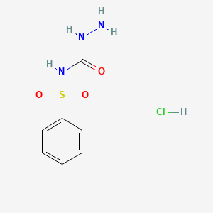 molecular formula C8H12ClN3O3S B1302254 4-(4-Methylphenylsulfonyl)semicarbazide hydrochloride CAS No. 206761-77-5
