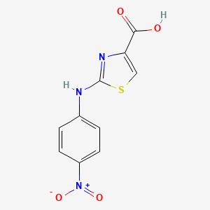 2-(4-Nitrophenylamino)thiazole-4-carboxylic acid