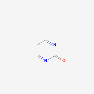 molecular formula C4H4N2O B13022769 Pyrimidin-2(5H)-one 