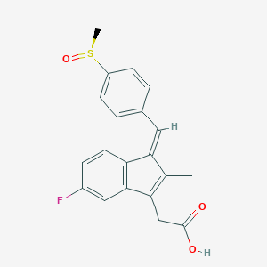 molecular formula C20H17FO3S B130228 (S)-Sulindac CAS No. 149116-77-8