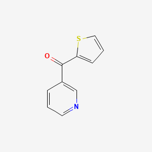 molecular formula C10H7NOS B1302317 3-(2-Thenoyl)pyridine CAS No. 21327-72-0