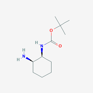molecular formula C11H22N2O2 B1302324 tert-Butyl ((1S,2R)-2-aminocyclohexyl)carbamate CAS No. 365996-30-1