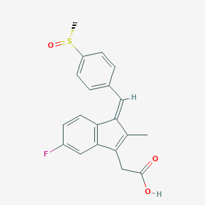 molecular formula C20H17FO3S B130233 (R)-Sulindac CAS No. 190967-68-1