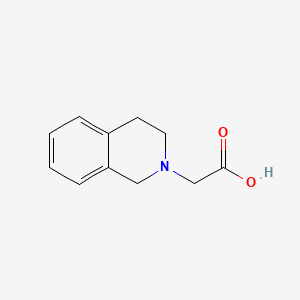 molecular formula C11H13NO2 B1302332 (3,4-Dihydro-1H-isoquinolin-2-yl)-acetic acid CAS No. 731810-79-0