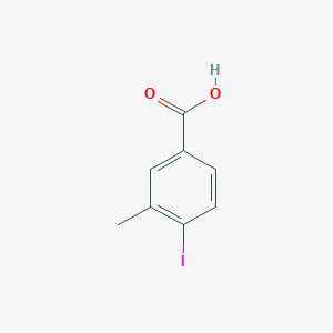 molecular formula C8H7IO2 B1302337 4-碘-3-甲基苯甲酸 CAS No. 52107-87-6