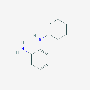 molecular formula C12H18N2 B1302338 N-(2-aminophenyl)-N-cyclohexylamine CAS No. 74628-31-2