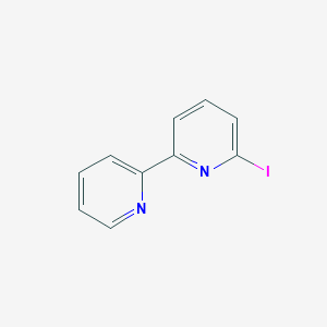 molecular formula C10H7IN2 B13023741 6-Iodo-2,2'-bipyridine 