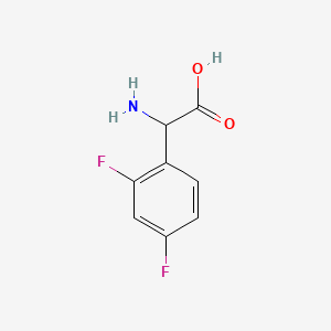 2-amino-2-(2,4-difluorophenyl)acetic Acid