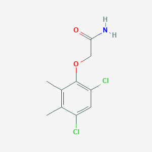 molecular formula C10H11Cl2NO2 B13023963 2-(4,6-Dichloro-2,3-dimethylphenoxy)acetamide 
