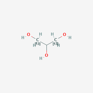 molecular formula C3H8O3 B013024 Glycerol-1,3-13C2 CAS No. 102088-01-7