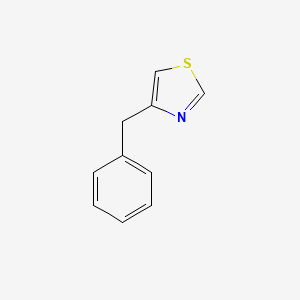 molecular formula C10H9NS B13024011 4-Benzylthiazole 