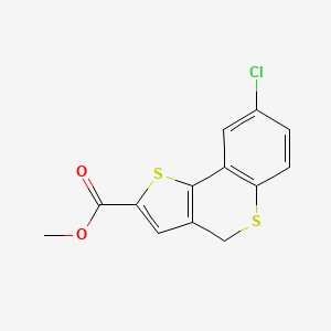 methyl 8-chloro-4H-thieno[3,2-c]thiochromene-2-carboxylate