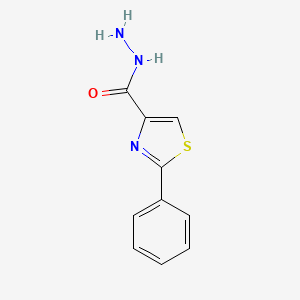 2-Phenyl-1,3-thiazole-4-carbohydrazide