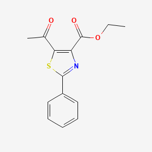 Ethyl 5-acetyl-2-phenylthiazole-4-carboxylate