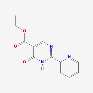 Ethyl 4-hydroxy-2-(2-pyridinyl)-5-pyrimidinecarboxylate
