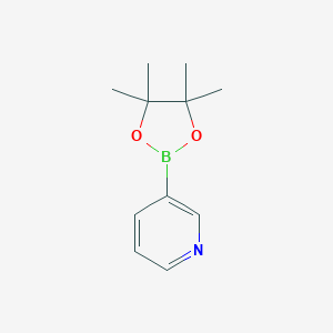 molecular formula C11H16BNO2 B130249 3-(4,4,5,5-Tetramethyl-1,3,2-dioxaborolan-2-yl)pyridine CAS No. 329214-79-1