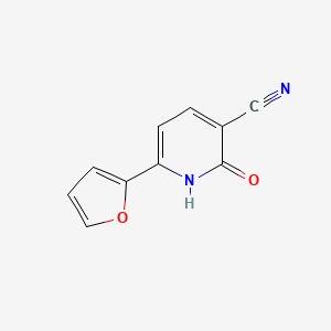 6-(Furan-2-yl)-2-oxo-1,2-dihydropyridine-3-carbonitrile