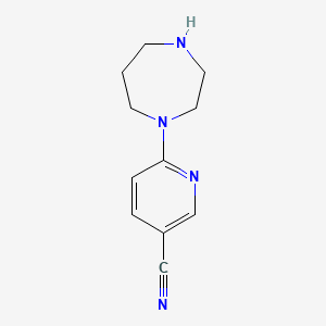 6-(1,4-Diazepan-1-yl)nicotinonitrile