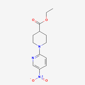 Ethyl 1-(5-nitropyridin-2-yl)piperidine-4-carboxylate