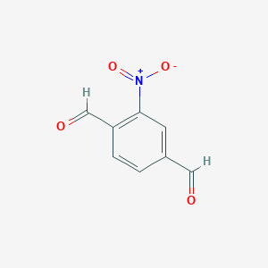 molecular formula C8H5NO4 B1302509 2-Nitroterephthalaldehyde CAS No. 39909-72-3